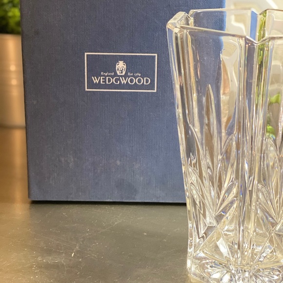Wedgwood Accents Wedgwood Crystal Vase Poshmark